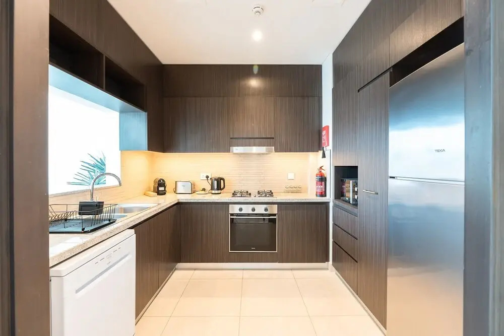 Downtown Escape Lush 2BR w Burj Khalifa View