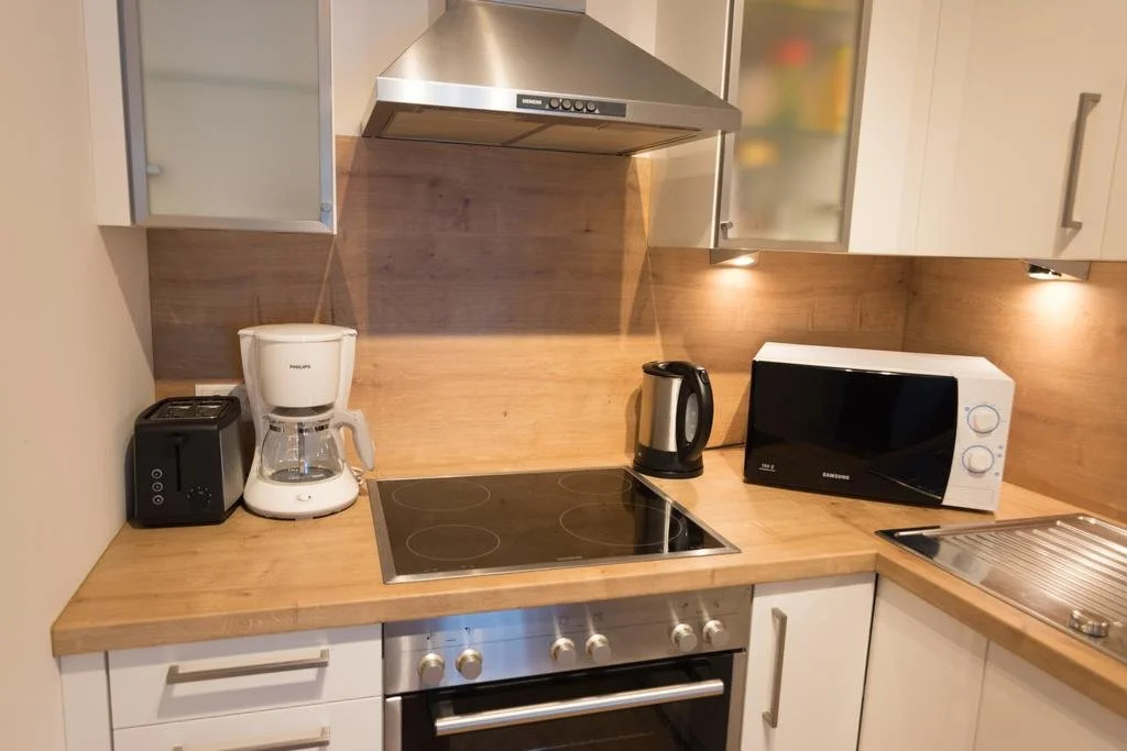 Apartment with parking on premise