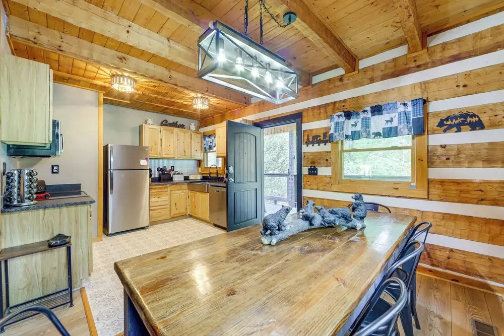 Mins to Dollywood: Boujee Bear Cabin w/ Hot Tub