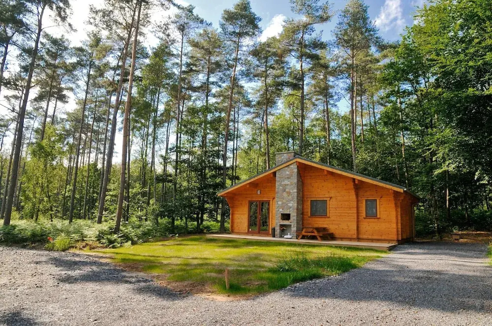 Chalet in Oignies With Wooded Surroundings