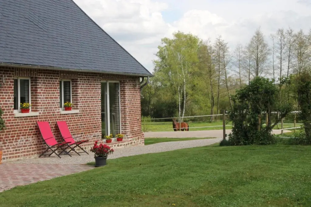 Gîte Ô Pré - Maison de campagne PMR, jardin sans vis-à-vis