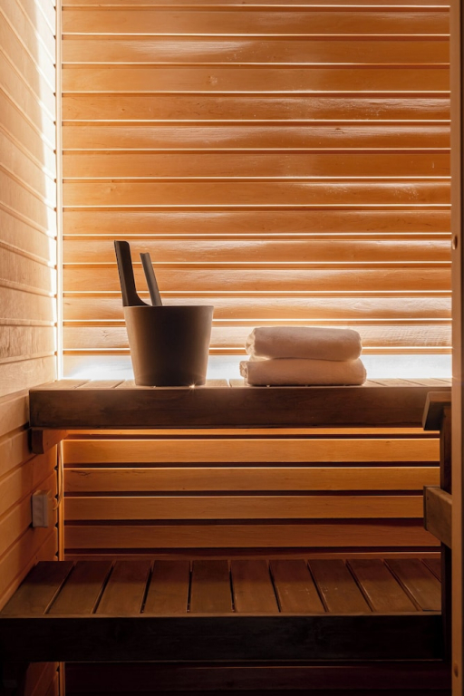 12th Floor Sauna Retreat with Views