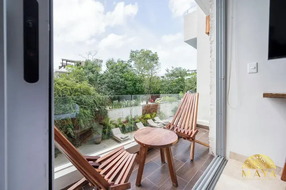 NHOA 205B Lux 1BR Condo Pool View in Aldea Zama