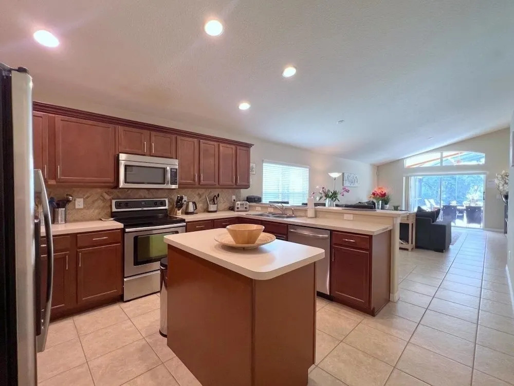 Spacious Family Pool Home With Game Room-588ocb 4 Bedroom Home by RedAwning