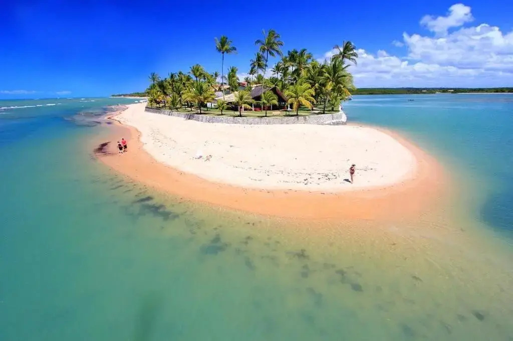 APARTAMENTO 3 quartos no Taperapuan Duplex 450 mt da praia