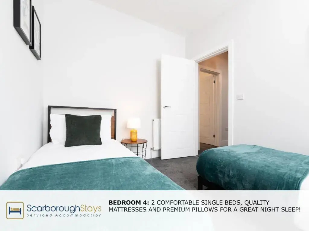 Scarborough Stays - Trafalgar Lodge - 4 bedroomed house - Free Parking