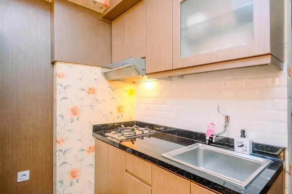 Homey and Modern 2BR at Podomoro Golf View Apartment