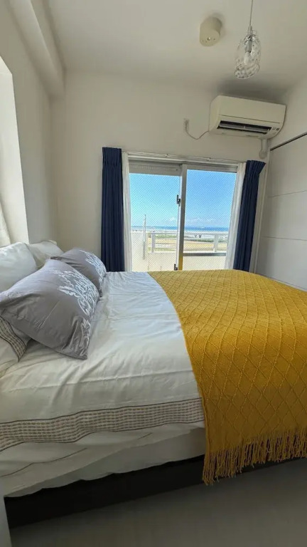 SunSea Okinawa Stunning Ocean View 2BR Sleeps 6 20 min from Airport 3 min to Shopping Mall