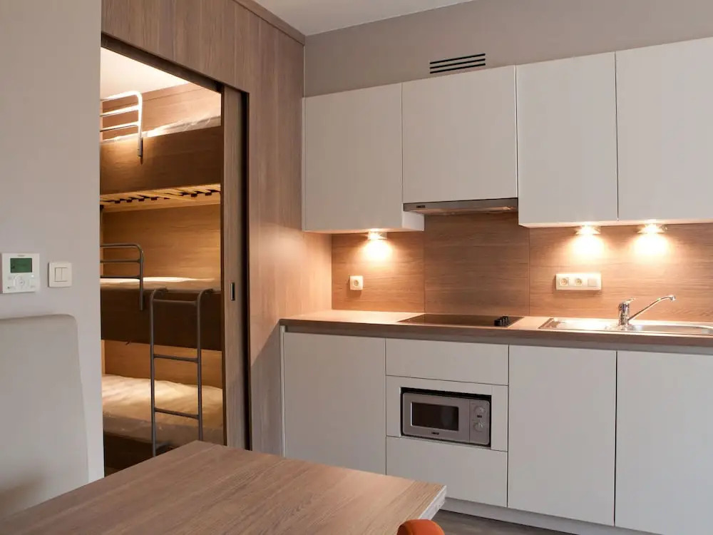 Nicely furnished studio with dishwasher in Belgian Limburg