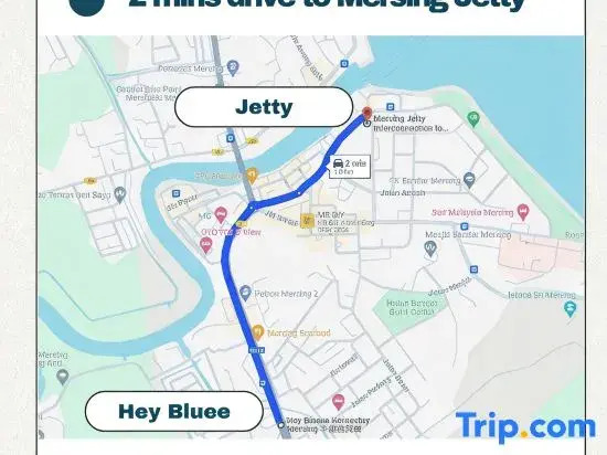 HeyBlueee Homestay~ 5min Jetty/Netflix/Games