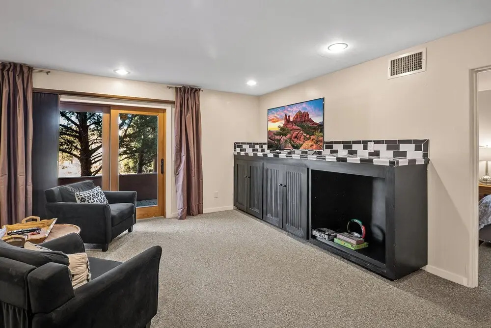 Furnished Patio & Views: West Sedona House!