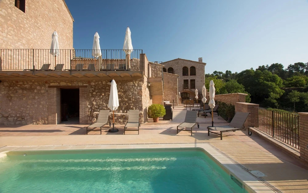Apartment With 2 Bedrooms in Orpí, With Wonderful Mountain View, Shared Pool and Wifi