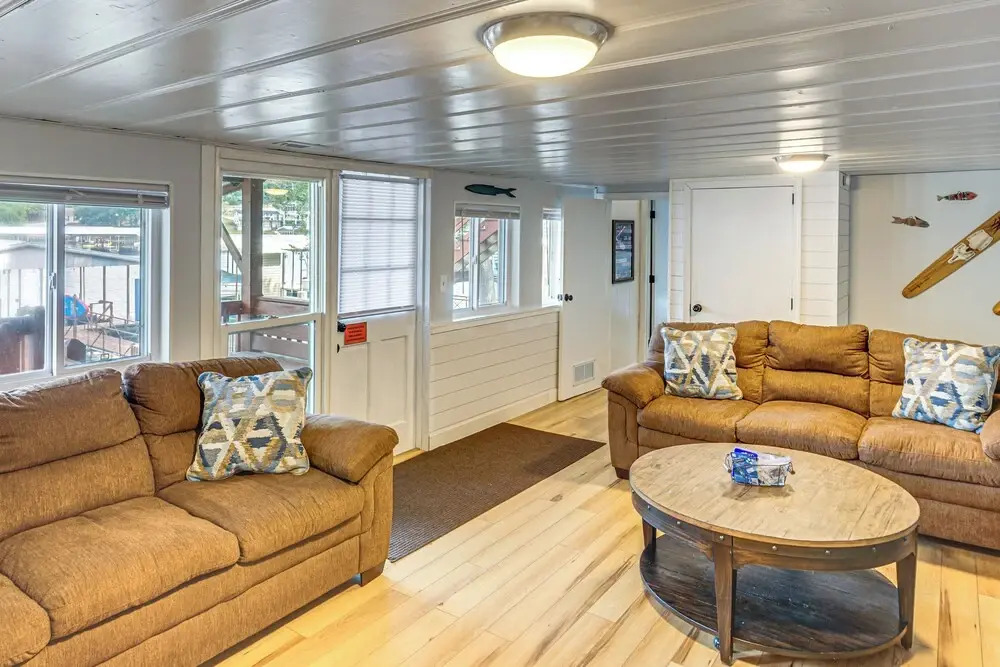 Central Waterfront Home w/ Dock in Lake Ozark!
