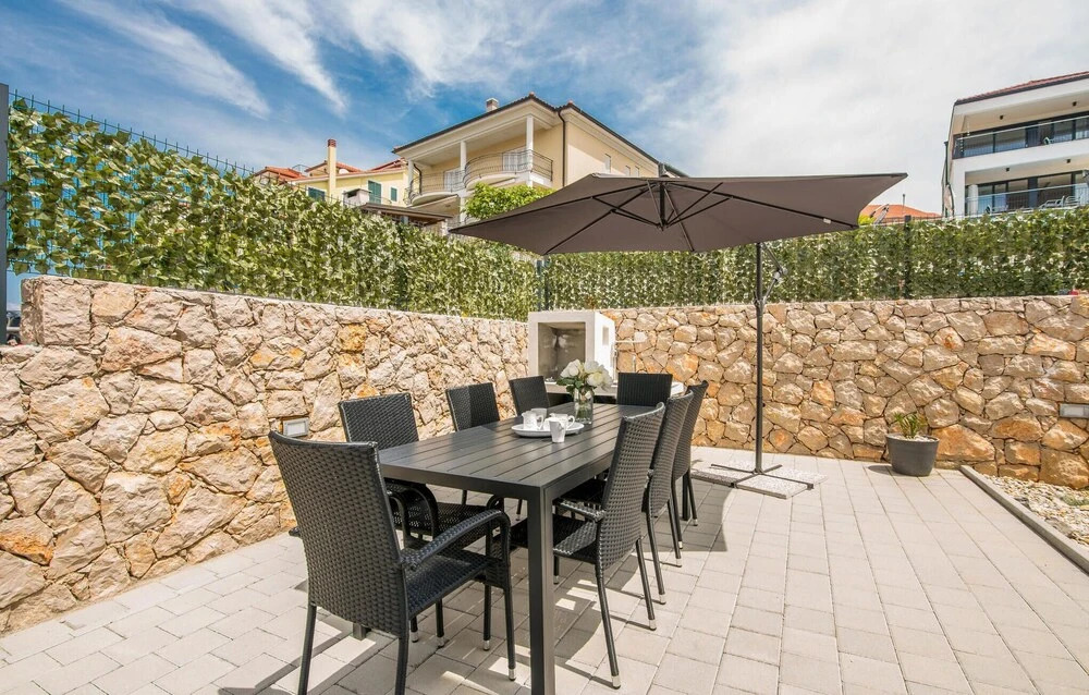 Beautiful Home in Njivice With Outdoor Swimming Pool, Wifi and 3 Bedrooms