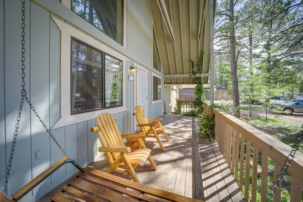Near Hiking & Fishing: Munds Park Cabin w/ Decks