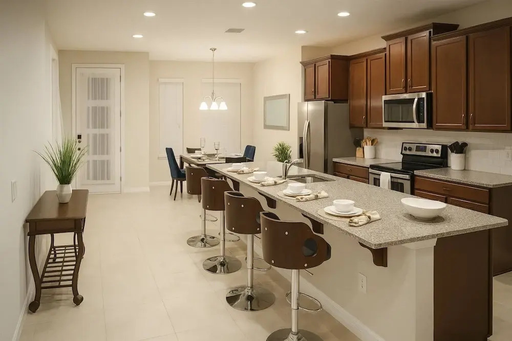 3bd/3.5ba Retreat With Private Pool Solara Resort
