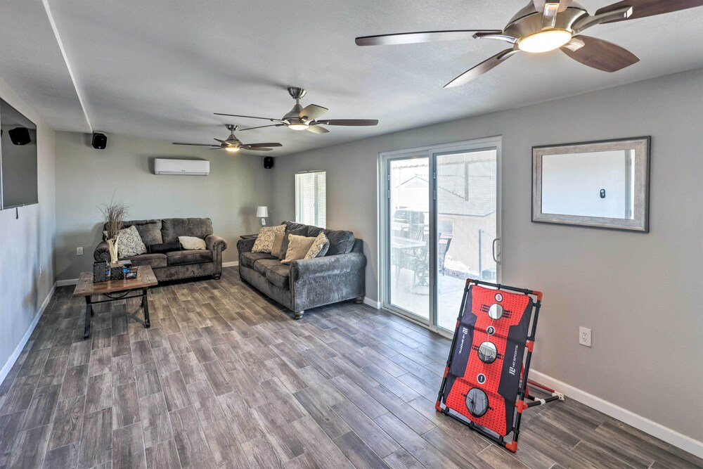 Patio & Grills: Mtn-view Home in Lake Havasu City!
