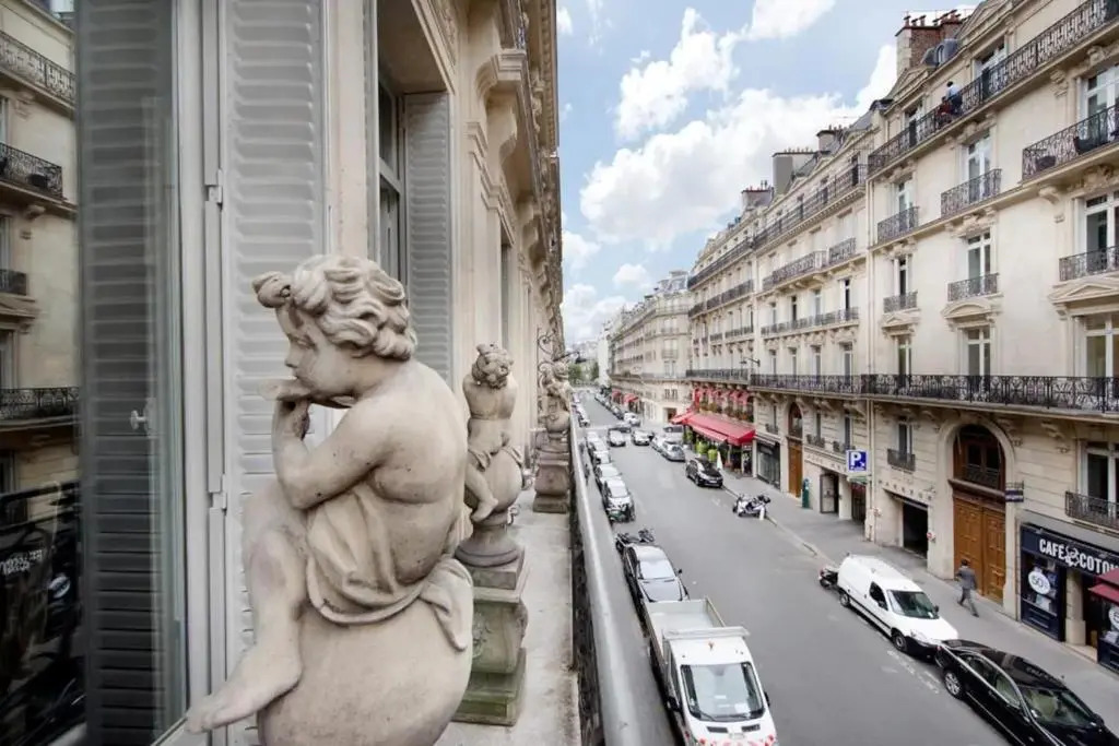 Appartement de 2 chambres avec vue sur la ville balcon amenage et wifi a Paris