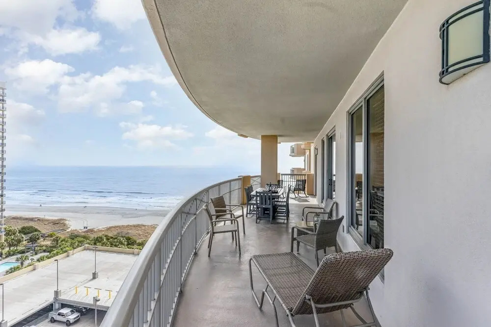 Exquisitely remodeled 3 bedroom 3 bath ocean view condo, 908 Margate 3 Condo