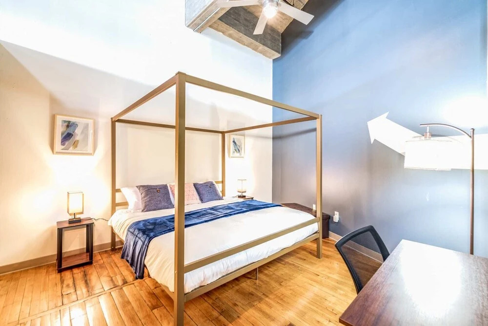 TWO Stunning Industrial Lofts by Cozysuites