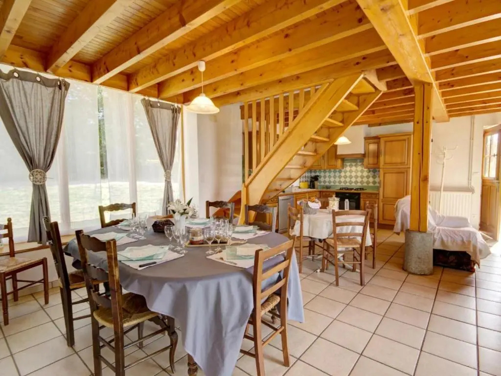 Gîte rustique 6 pers avec cheminée et grand jardin, animaux acceptés - FR-1-496-61