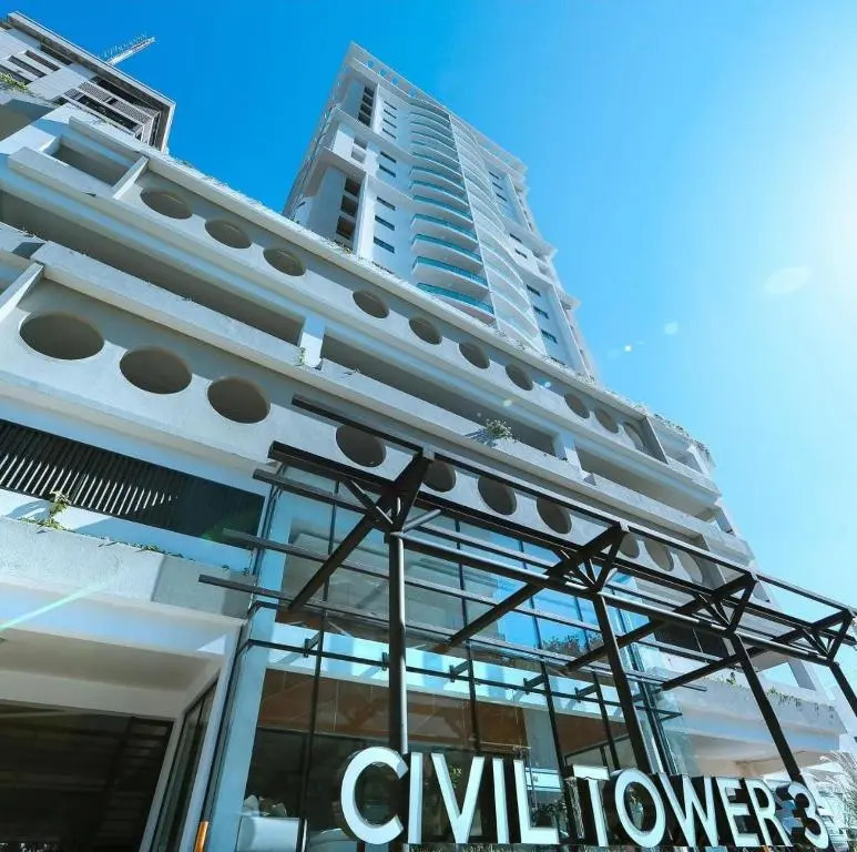 Precioso apartamento 1BR, piscina, gym, sauna, vista a la ciudad