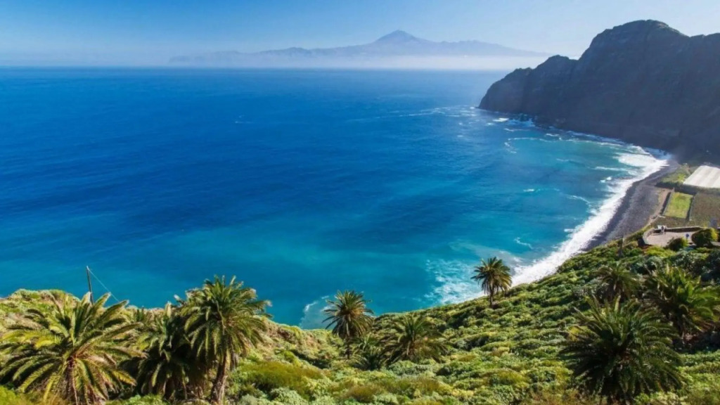 Casa Rural con Wifi y estupenda vista a la montana en Vallehermoso, La Gomera
