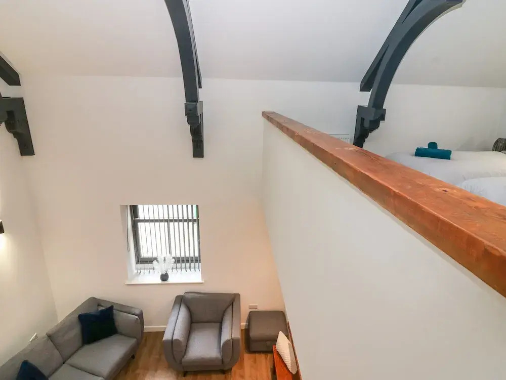 The Reception Room at The Institute Executive Apartments