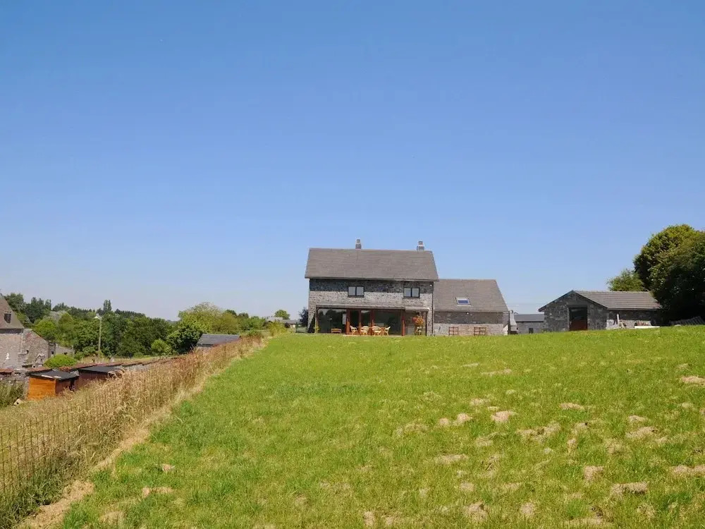 Stone House in Durbuy With Sauna & Garden Views
