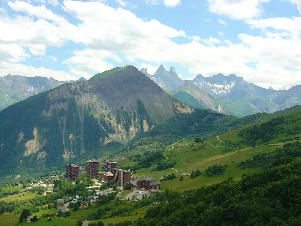Apartment with One Bedroom in Villarembert, with Wonderful Mountain View, Pool Access And Furnished Balcony