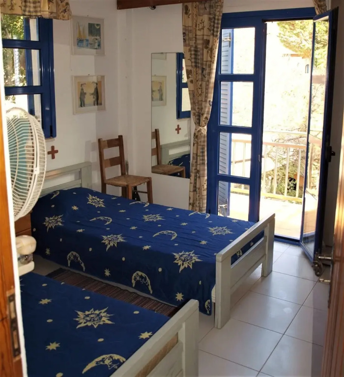 Apartment With 2 Bedrooms in Otzias, With Wonderful sea View, Enclosed