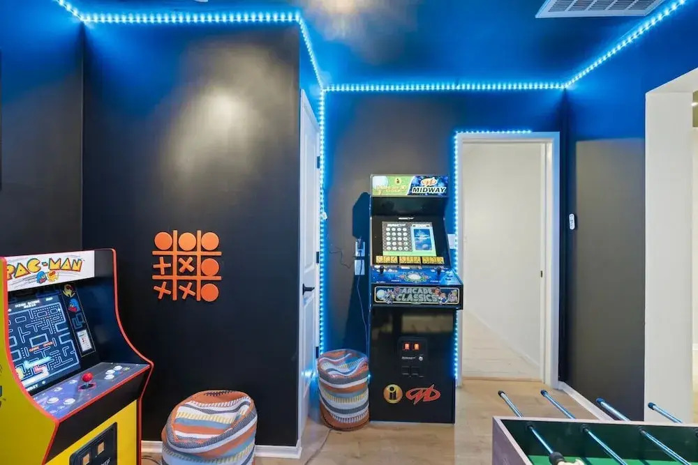 Sdaletreehouse Pool Gameroom Firepit