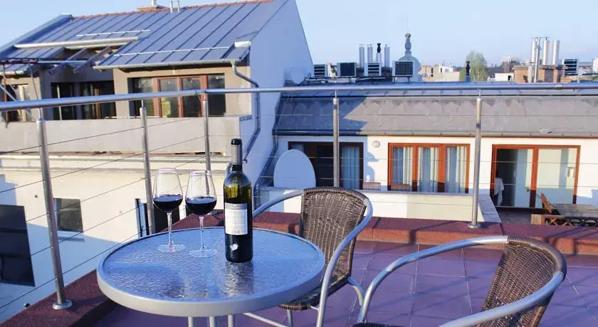 Budapest rooftop penthouse