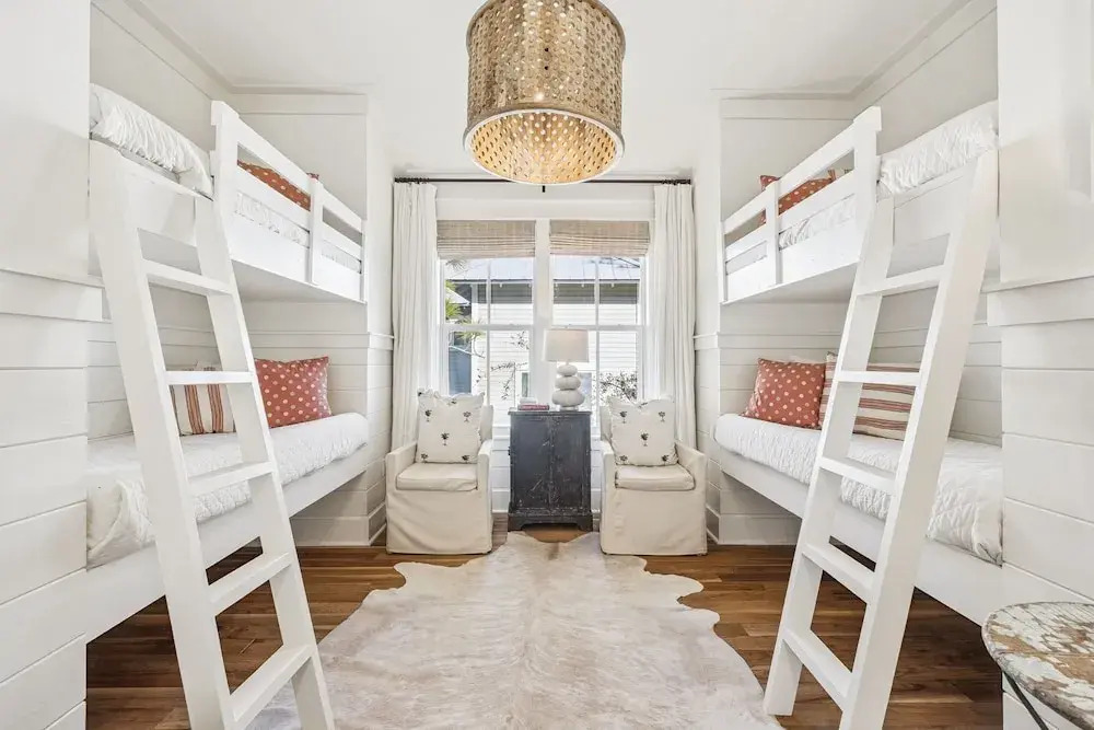 'mirasol House' Pool + Golf Cart Watercolor, Fl 4br/4ba/bonus Bunk -- Sleeps 12 4 Bedroom Home by RedAwning