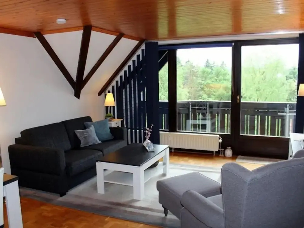 Holiday Apartment Weitblick at the spa Park