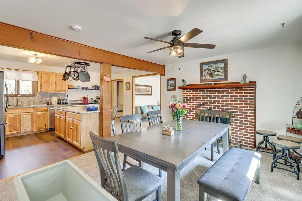 Lovely Tobyhanna Getaway w/ Game Room & Fire Pit!