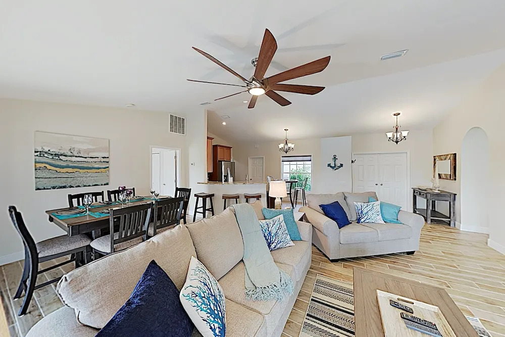 New Listing! Canal-front Getaway W/ Private Pool 3 Bedroom Home