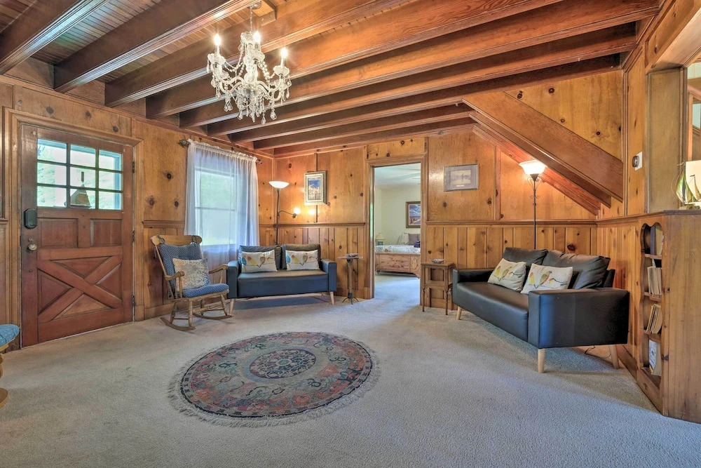 2 Mi to Lighthouse: Waterfront Home w/ Dock!