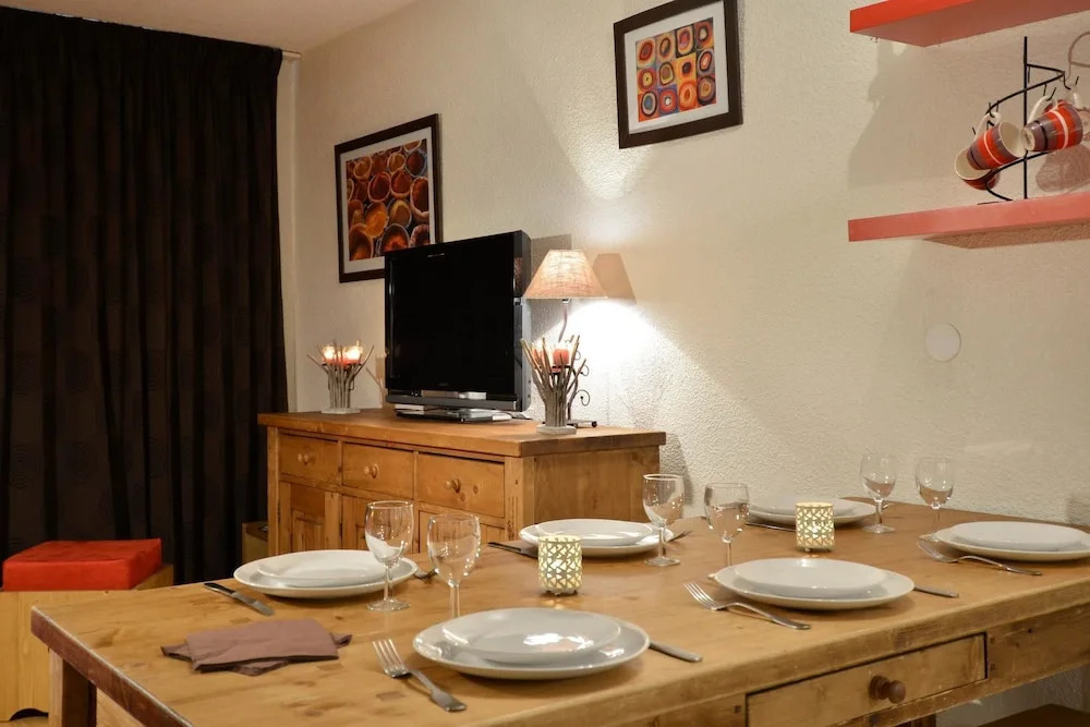 Belle Plagne 3 Rooms Apartment 6 People of 36 m2, on the Slopes And105