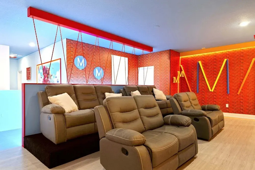 Magical 15-Bedroom Villa | Game Room, Theater & More