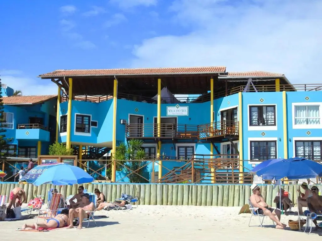 Residencial Vila do Sol, Apartamentos com pé na areia