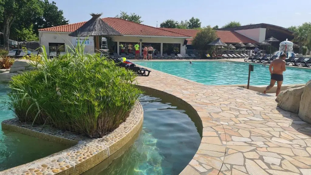 Mobil home 6 personnes Biscarosse Lac Camping *****