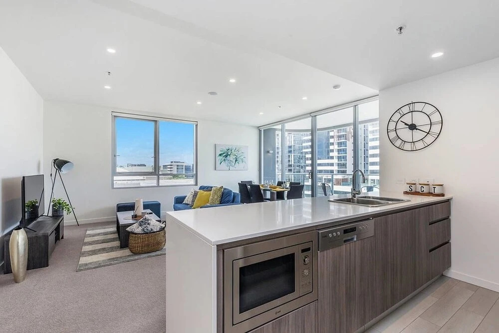Luxury 2 Bed Apt In South Brisbane And Free Parking Qsb058
