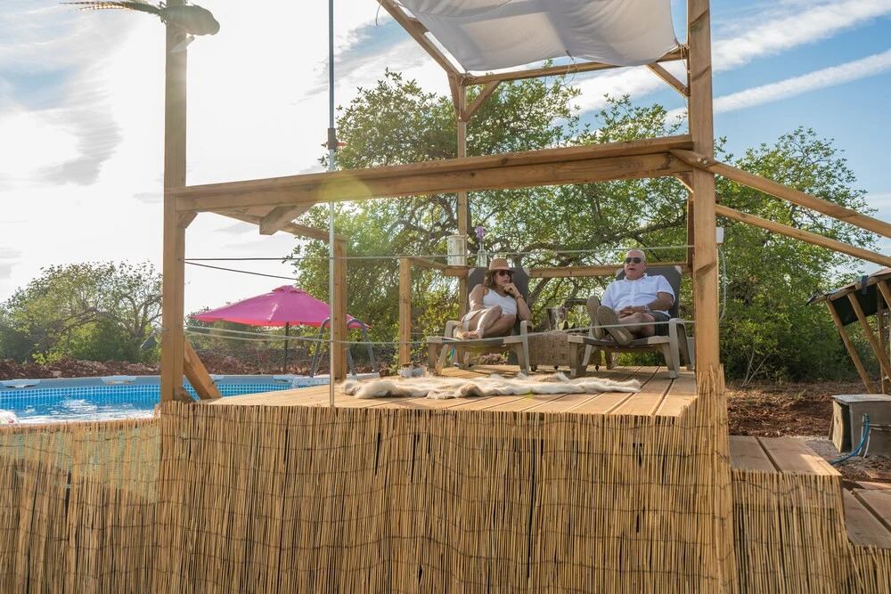 Safari Tent With Private Pool in Albufeira