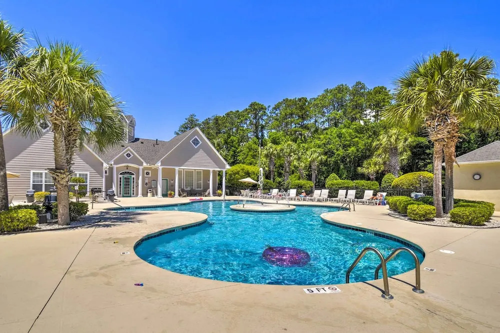 1 Mi to Beach: Myrtle Beach Condo w/ Pool Access