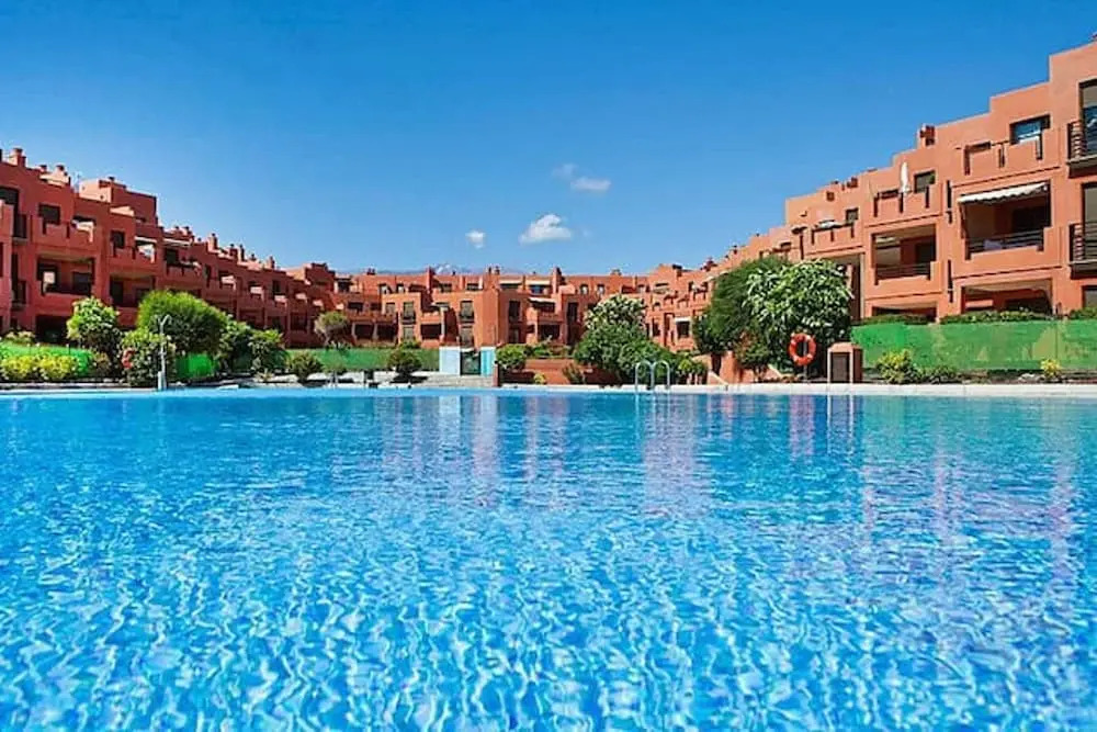 Apartment With one Bedroom in Granadilla, With Wonderful sea View, Shared Pool, Furnished Terrace