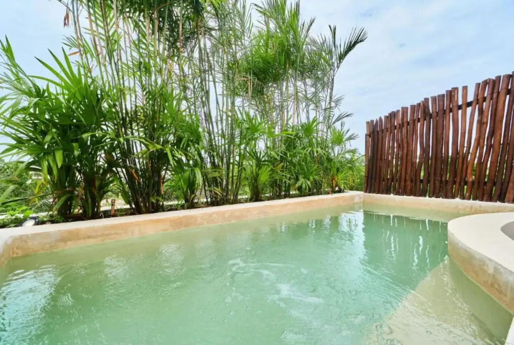 Luxury Penthouse in Aldea Zama, private pool and rooftop, 24 7 security in a gated community