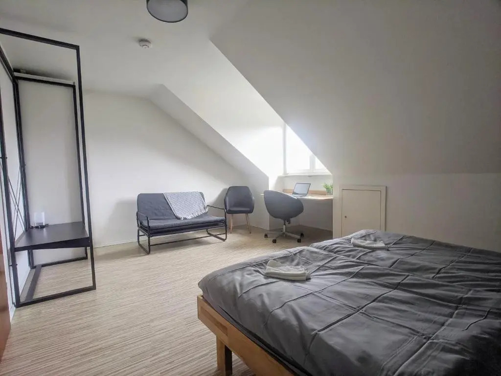 Über den Dächern von Kirchheim, Modernes Apartment