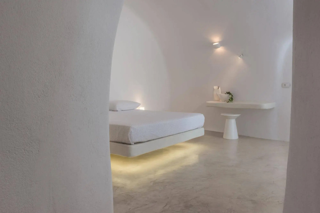White Concept Caves