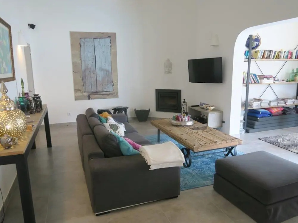 Modern Villa in the Typical Ibizan-style Furnishings and a Private Pool